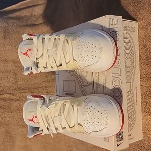 Air Jordan 1 MID SS (GS) 4y white/University red sneaker